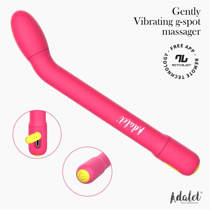 Gently G Point Vibrator with APP Pink