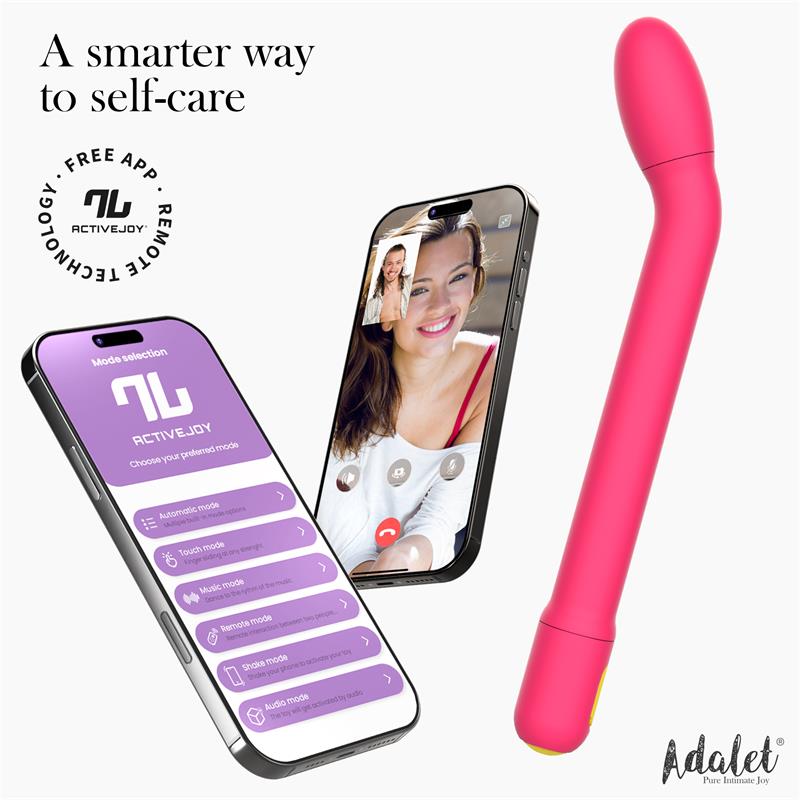 Gently G Point Vibrator with APP Pink