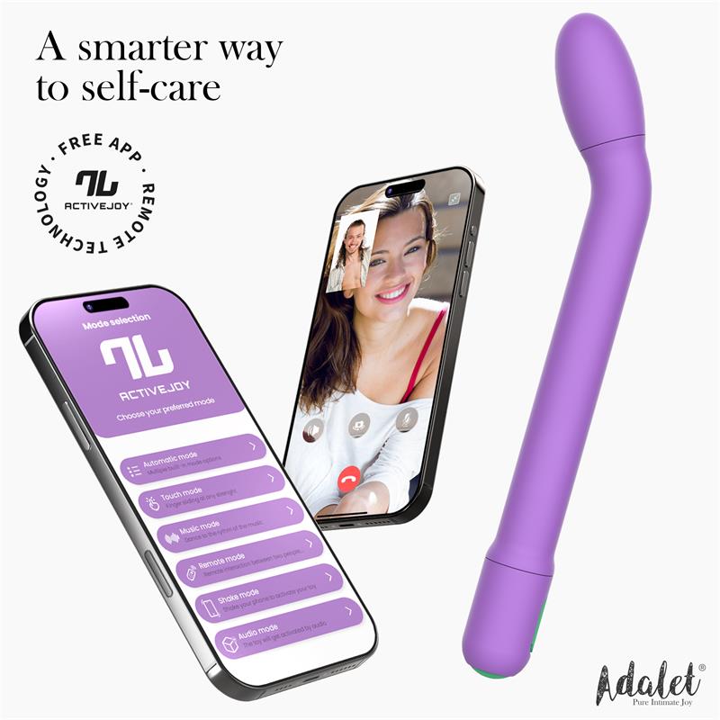 Gently G Point Vibrator with APP Lavender