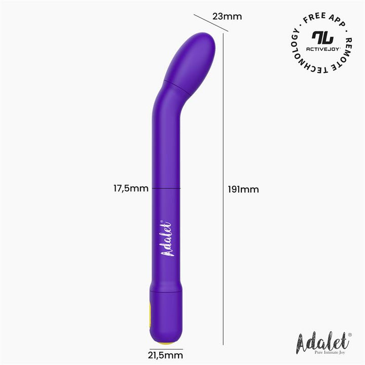 Gently G Point Vibrator with APP Purple
