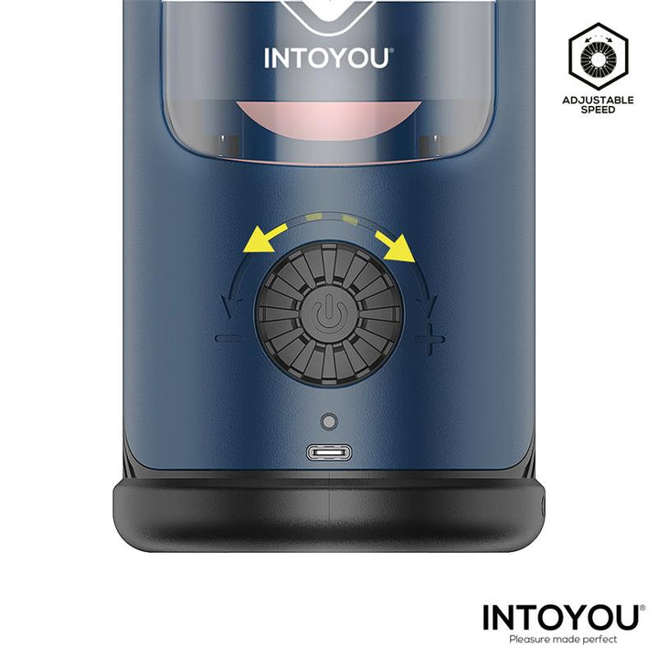 Tenkro Masturbator wit Thrusting and Heat USB C