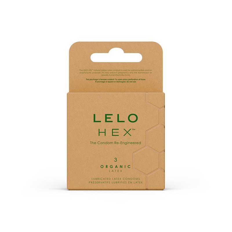 HEX Condoms Organic 3 units