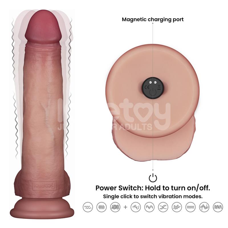 Vibrating Sliding Skin Pro II Silicone 85