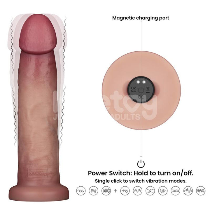 Vibrating Sliding Skin Pro II Silicone 9