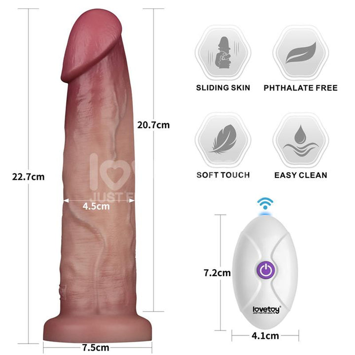 Vibrating Sliding Skin Pro II Silicone 9