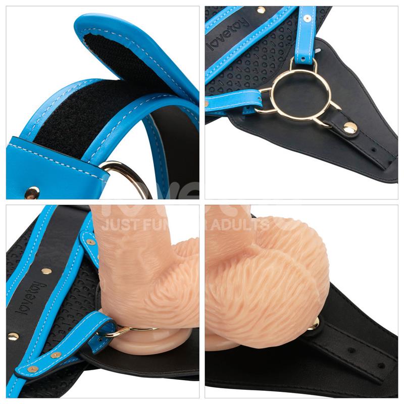 Strap On with Vibrating Dildo 95