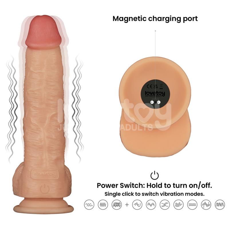 Strap On with Vibrating Dildo 95