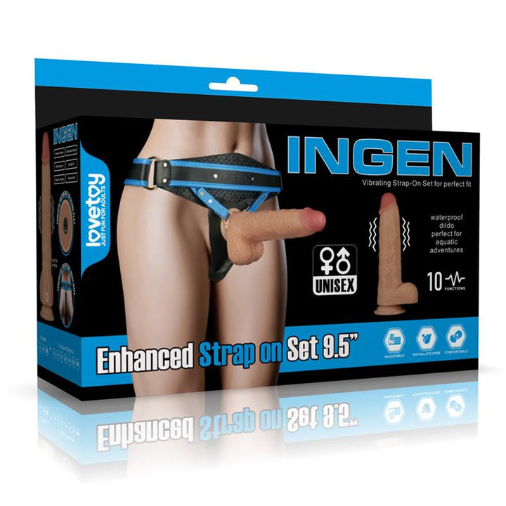 Strap On with Vibrating Dildo 95