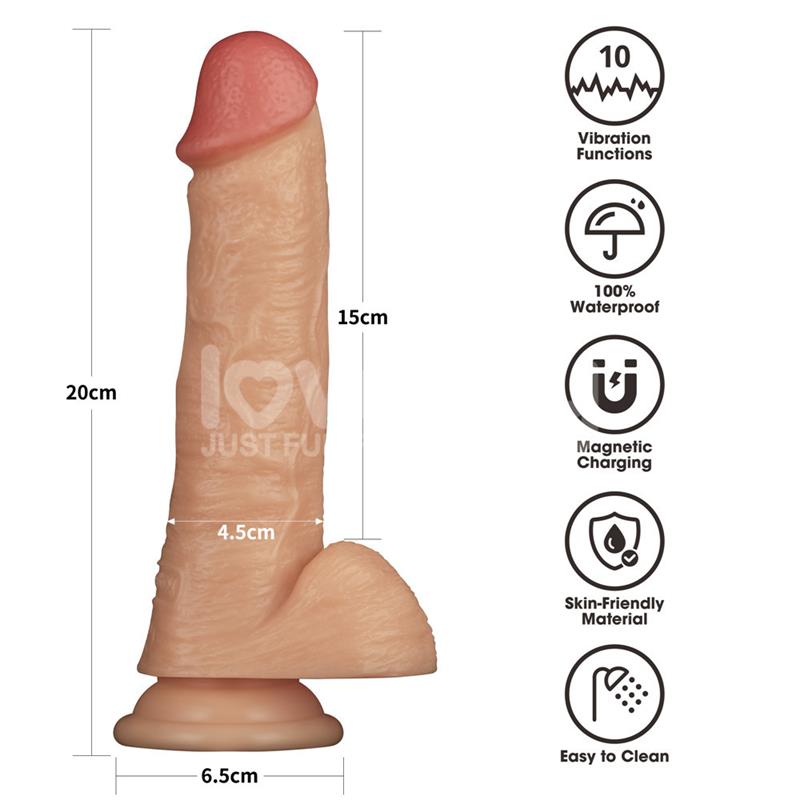 Strap On with Vibrating Dildo 8