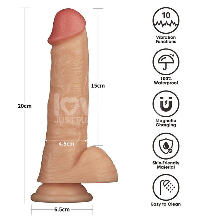 Strap On with Vibrating Dildo 8