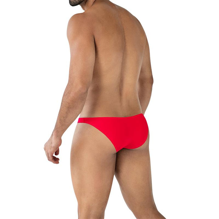 C4MSPXBUL01 Low Rise Bulge Brief Scarlet