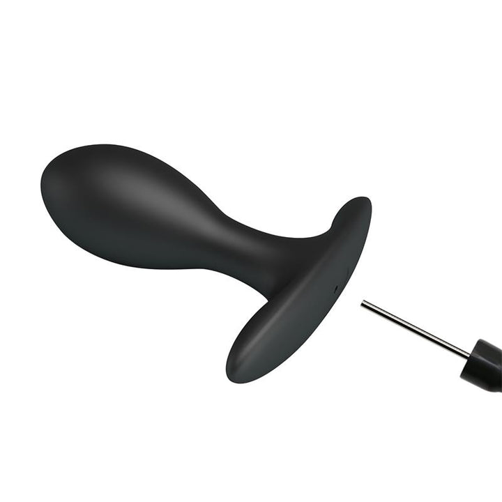 Inflatable Anal Plug with Internal Ball Weight