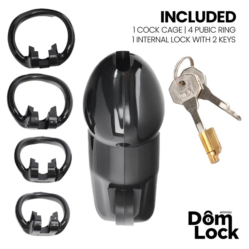 Guard Chastity Cage with Internal Lock Size M