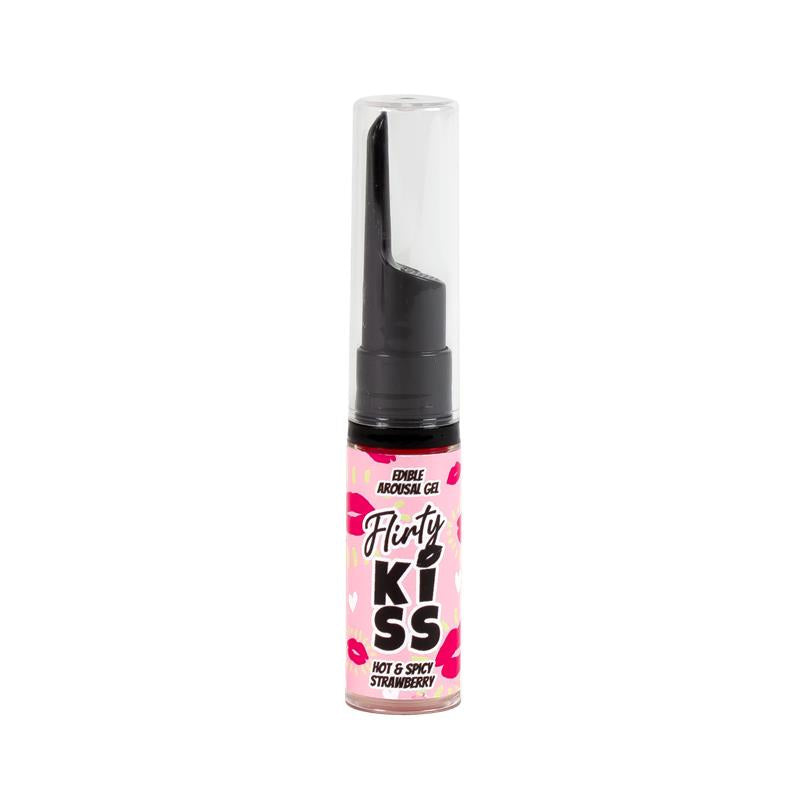 Flirty Kiss Strawberry and Mint Oral Sex Gels 2x8g