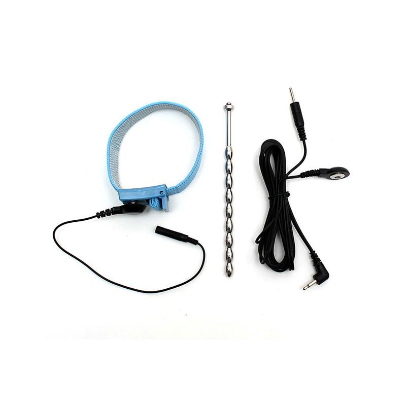 Penis Ring Strap and Urethral Dilator Electro Stimulation