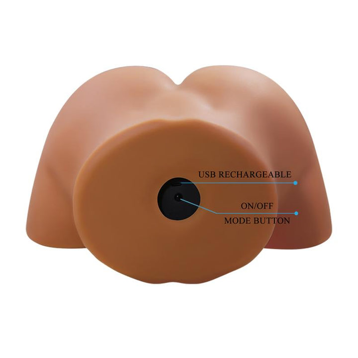 Masturbator with Vibration Suction effect and Voice 55 cm
