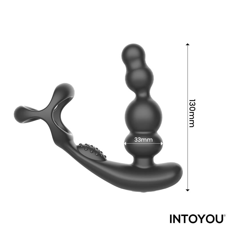 Klark Vibrating and Waving Butt Plug with Remote