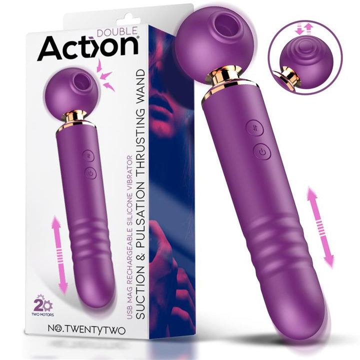 No TwentyTwo Clitoris Sucker 3 in 1 with Pulsation and Thrusting