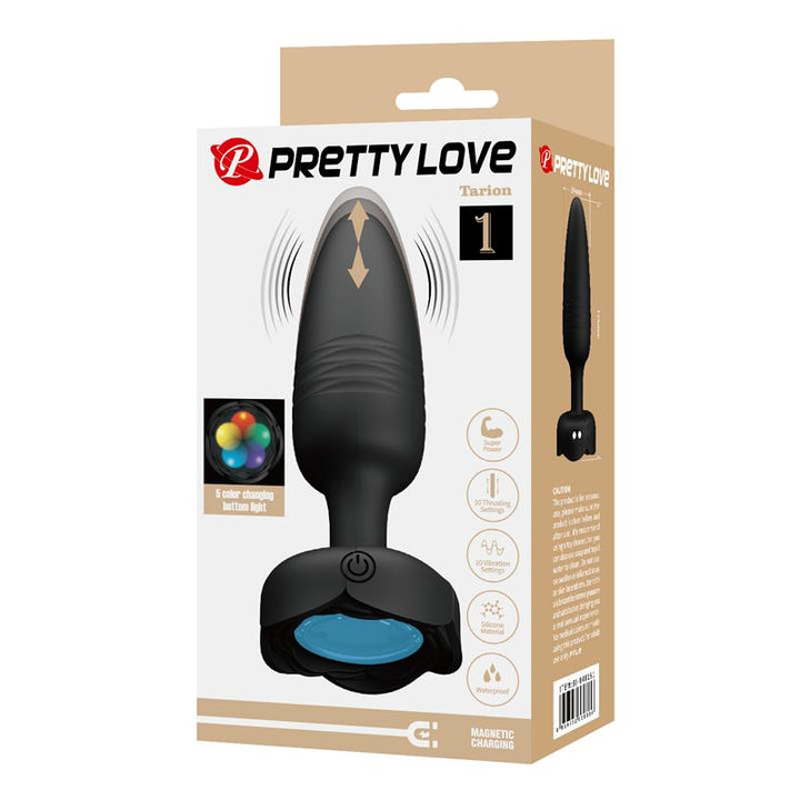 Tarion Butt Plug with Vibration and Thrusting