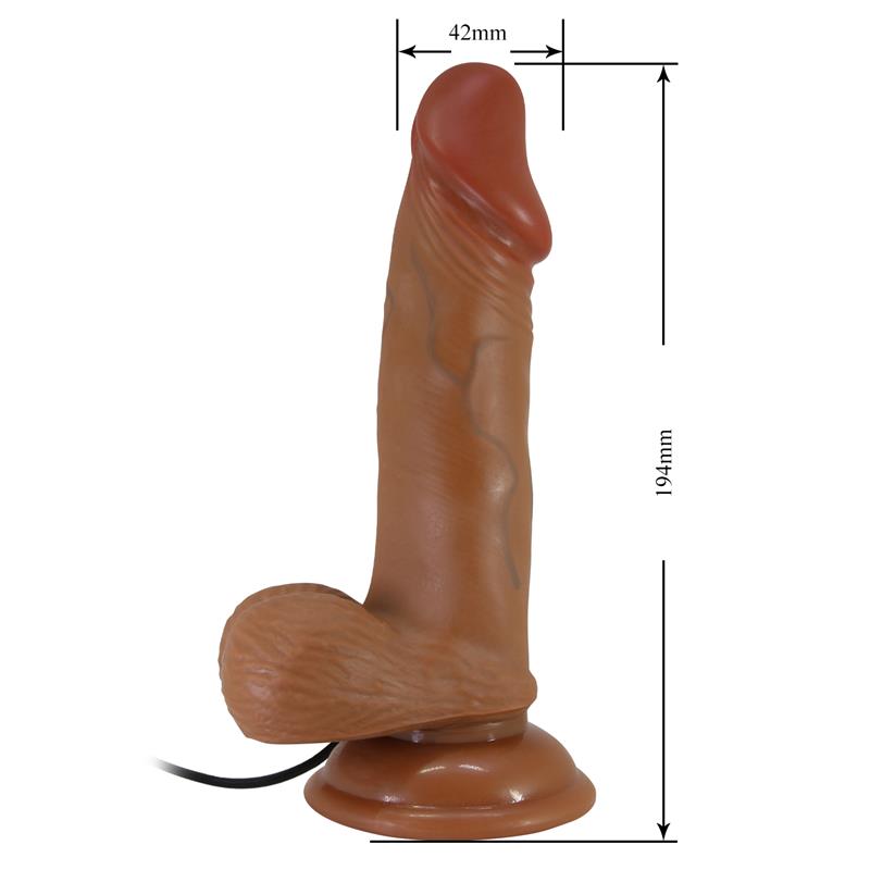 Zebulon Relistic Vibrating Dildo 76