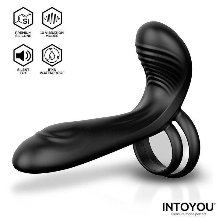 Synkox Girth Gainer Vibrating Double Cockring