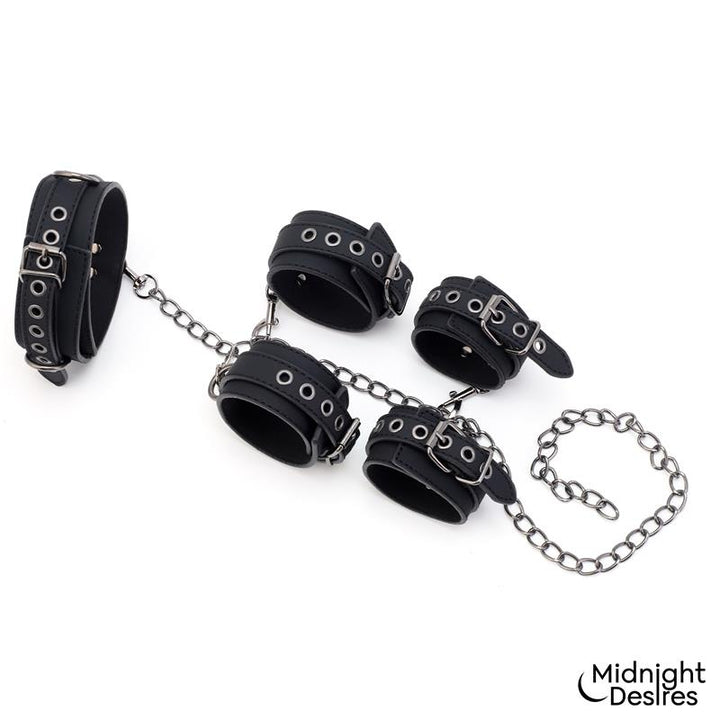 Restriction Set with Collar and Cuffs