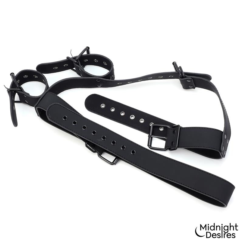 Collar and Wrist Cuffs Body Restraint Set