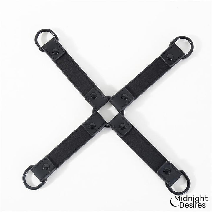 Hogtie Cross Bar Hand and Ankle Cuffs