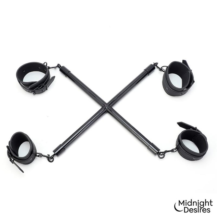 Rigid Crossed Bar with Cuffs