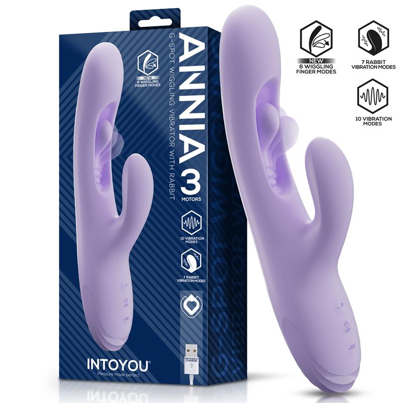 Annia G Spot Vibrator with Internal Wiggling