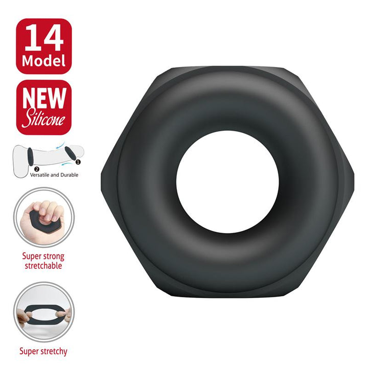 Jarvius Cock Ring Silicone Mod 14