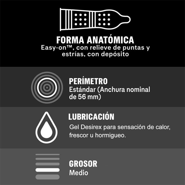 Condoms Intense 12ud