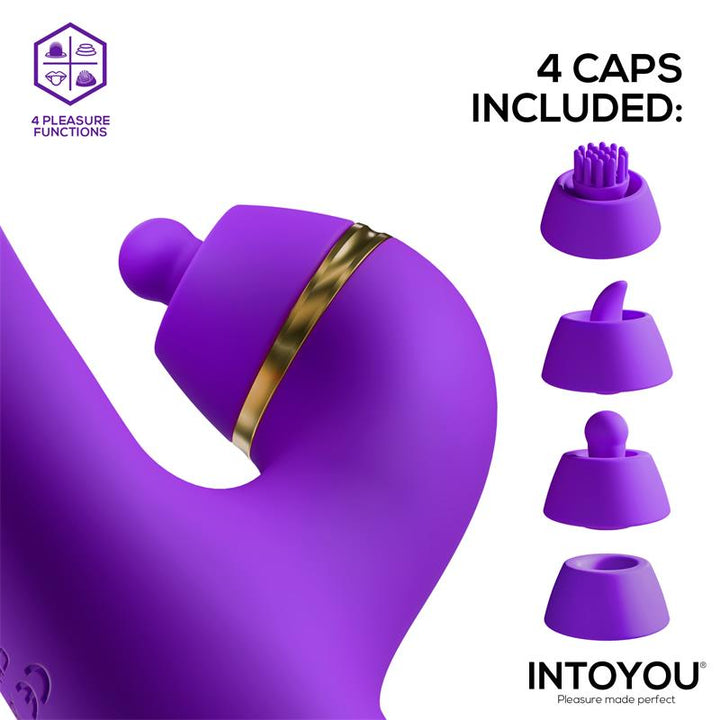 Siter 20 Flapping Tongue with Hitting Ball Vibrator with Caps