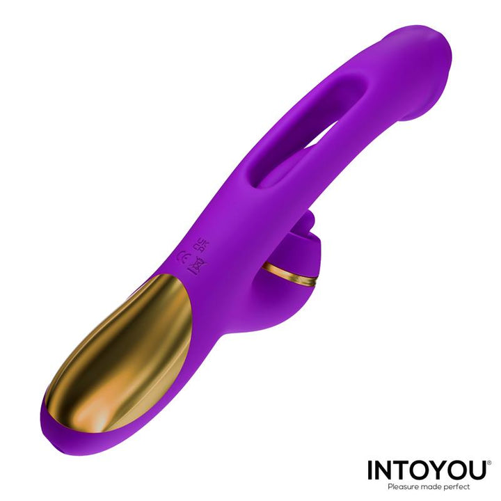 Siter 20 Flapping Tongue with Hitting Ball Vibrator with Caps