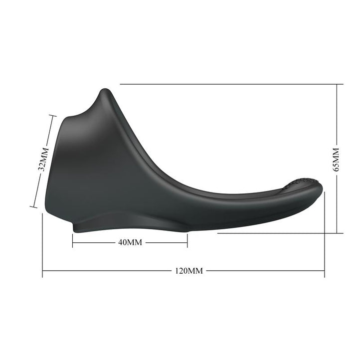 Zadok Silicone Cock and Testicles Ring