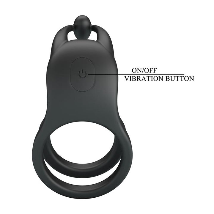 Goodwin Vibrating Double Cock Ring