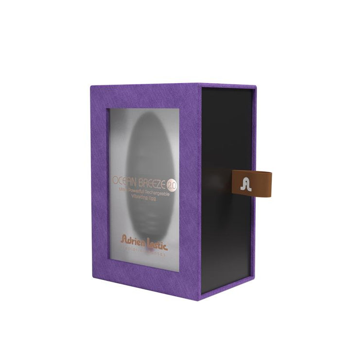 Vibrating Egg with Remote Control Ocean Breeze 20 Black