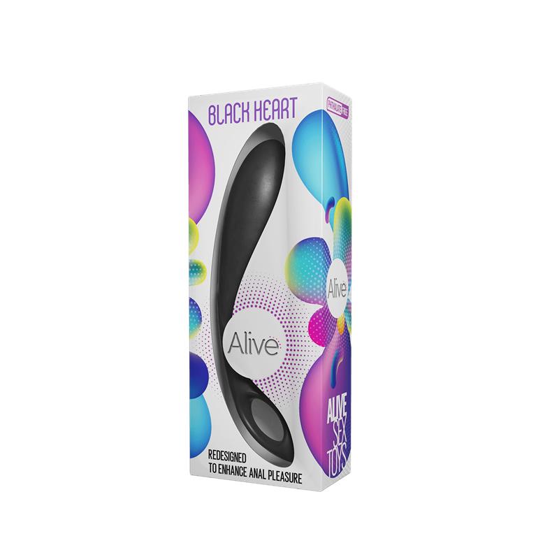 Stimulator Heart Teal Black