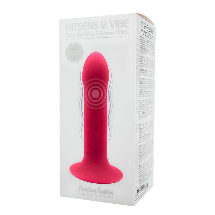 Double Density Dildo Vibration Hitsens 2 65 Pink